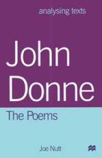 cover of the book John Donne: The Poems