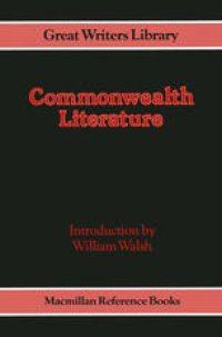 cover of the book Commonwealth Literature