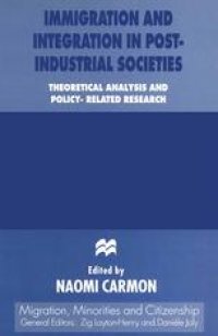 cover of the book Immigration and Integration in Post-Industrial Societies: Theoretical Analysis and Policy-Related Research