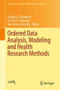 cover of the book Ordered Data Analysis, Modeling and Health Research Methods: In Honor of H. N. Nagaraja's 60th Birthday