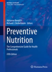 cover of the book Preventive Nutrition: The Comprehensive Guide for Health Professionals