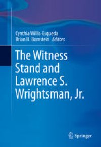 cover of the book The Witness Stand and Lawrence S. Wrightsman, Jr.