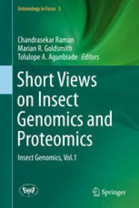 cover of the book Short Views on Insect Genomics and Proteomics: Insect Genomics, Vol.1