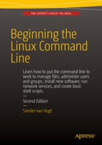 cover of the book Beginning the Linux Command Line