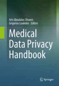 cover of the book Medical Data Privacy Handbook