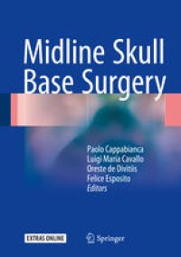 cover of the book Midline Skull Base Surgery