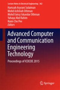 cover of the book Advanced Computer and Communication Engineering Technology: Proceedings of ICOCOE 2015