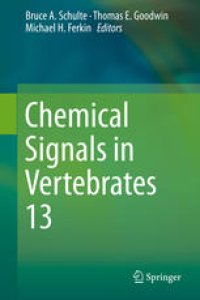 cover of the book Chemical Signals in Vertebrates 13