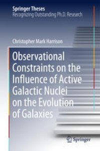 cover of the book Observational Constraints on the Influence of Active Galactic Nuclei on the Evolution of Galaxies