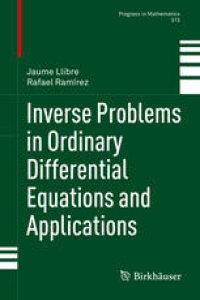 cover of the book Inverse Problems in Ordinary Differential Equations and Applications