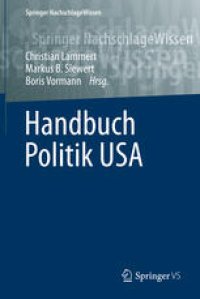 cover of the book Handbuch Politik USA