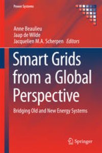 cover of the book Smart Grids from a Global Perspective: Bridging Old and New Energy Systems