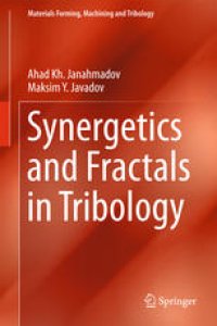 cover of the book Synergetics and Fractals in Tribology