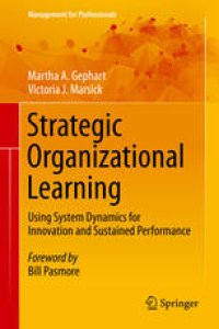 cover of the book Strategic Organizational Learning: Using System Dynamics for Innovation and Sustained Performance