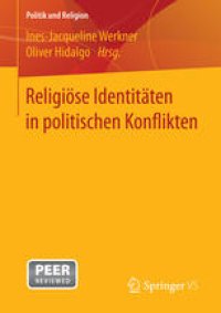 cover of the book Religiöse Identitäten in politischen Konflikten