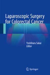 cover of the book Laparoscopic Surgery for Colorectal Cancer