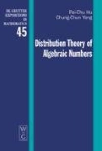 cover of the book Distribution theory of algebraic numbers