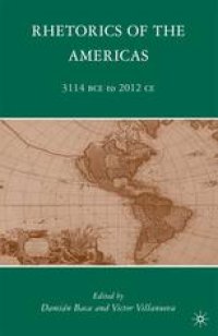 cover of the book Rhetorics of the Americas: 3114 BCE to 2012 CE