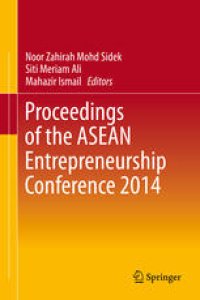 cover of the book Proceedings of the ASEAN Entrepreneurship Conference 2014