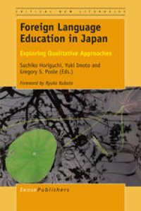 cover of the book Foreign Language Education in Japan: Exploring Qualitative Approaches