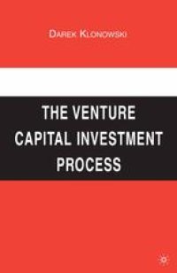 cover of the book The Venture Capital Investment Process