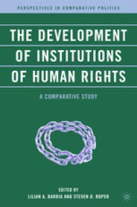 cover of the book The Development of Institutions of Human Rights: A Comparative Study