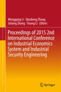 cover of the book Proceedings of 2015 2nd International Conference on Industrial Economics System and Industrial Security Engineering