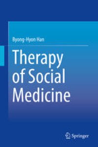 cover of the book Therapy of Social Medicine