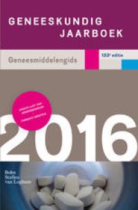 cover of the book Geneeskundig jaarboek 2016: 133e jaargang