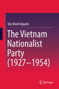cover of the book The Vietnam Nationalist Party (1927-1954)