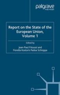 cover of the book Report on the State of the European Union: Volume 1