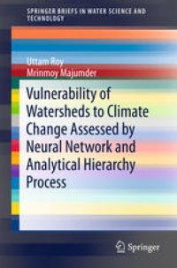 cover of the book Vulnerability of Watersheds to Climate Change Assessed by Neural Network and Analytical Hierarchy Process