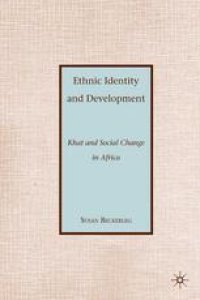 cover of the book Ethnic Identity and Development: Khat and Social Change in Africa