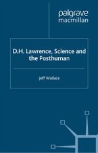 cover of the book D.H. Lawrence, Science and the Posthuman