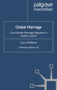 cover of the book Global Marriage: Cross-Border Marriage Migration in Global Context