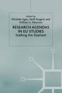 cover of the book Research Agendas in EU Studies: Stalking the Elephant