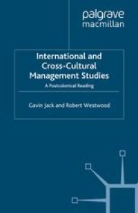 cover of the book International and Cross-Cultural Management Studies: A Postcolonial Reading