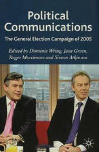 cover of the book Political Communications: The General Election Campaign of 2005