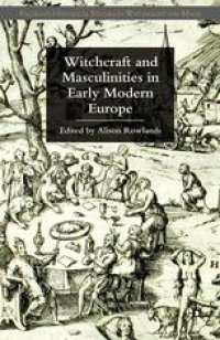 cover of the book Witchcraft and Masculinities in Early Modern Europe