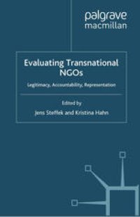 cover of the book Evaluating Transnational NGOs: Legitimacy, Accountability, Representation