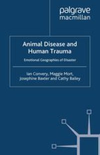 cover of the book Animal Disease and Human Trauma: Emotional Geographies of Disaster