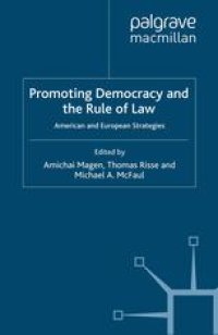 cover of the book Promoting Democracy and the Rule of Law: American and European Strategies