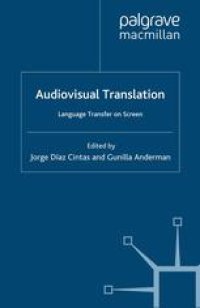 cover of the book Audiovisual Translation: Language Transfer on Screen