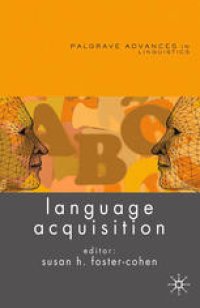 cover of the book Language Acquisition