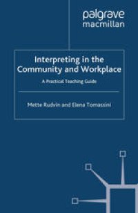 cover of the book Interpreting in the Community and Workplace: A Practical Teaching Guide