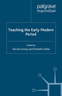 cover of the book Teaching the Early Modern Period