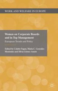 cover of the book Women on Corporate Boards and in Top Management: European Trends and Policy