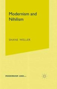 cover of the book Modernism and Nihilism