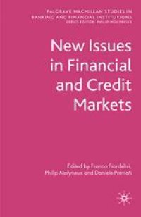 cover of the book New Issues in Financial and Credit Markets