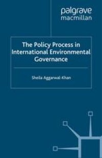 cover of the book The Policy Process in International Environmental Governance